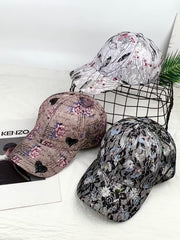 Graffiti Baseball Cap Outdoor Sun Hat for Men/Women