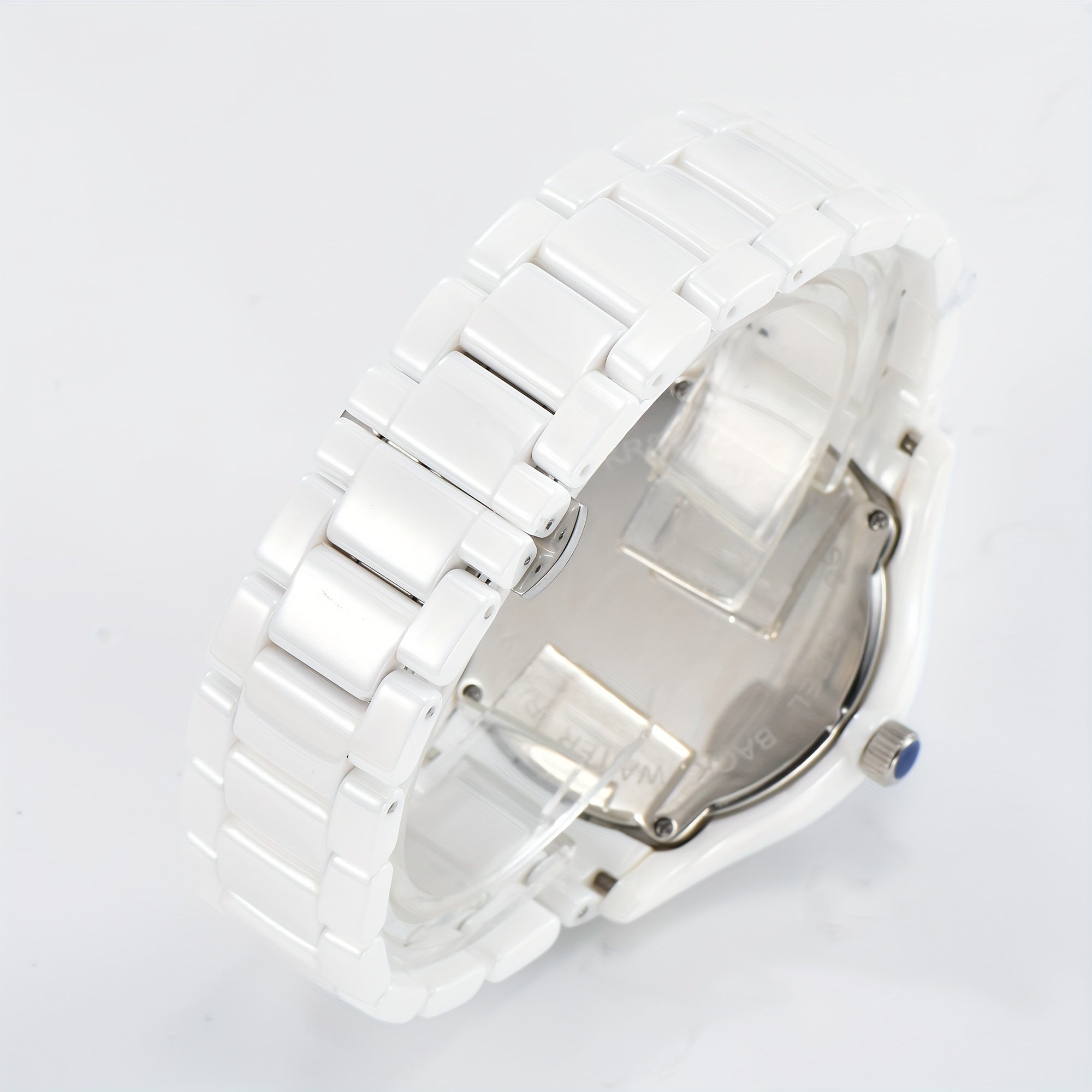 KUERST Teenager Watch Ceramic Butterfly Buckle Quartz Watch
