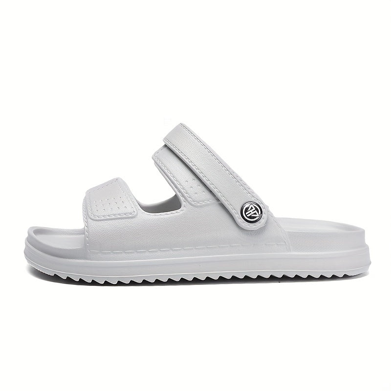Men's Non Slip Platform Slides Comfortable Cloud Slides For Indoor Outdoor Bathr