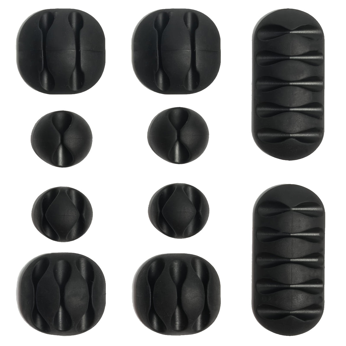 10pcs Cable Clips Adhesive Cord Organizer for Baby Toys and Supplies