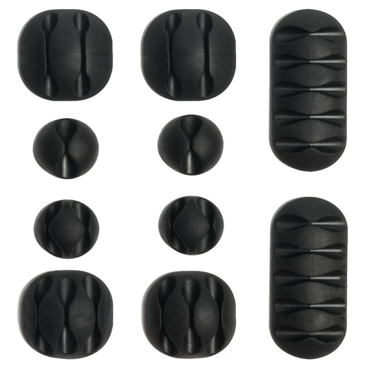 10pcs Cable Clips Adhesive Cord Organizer for Baby Toys and Supplies