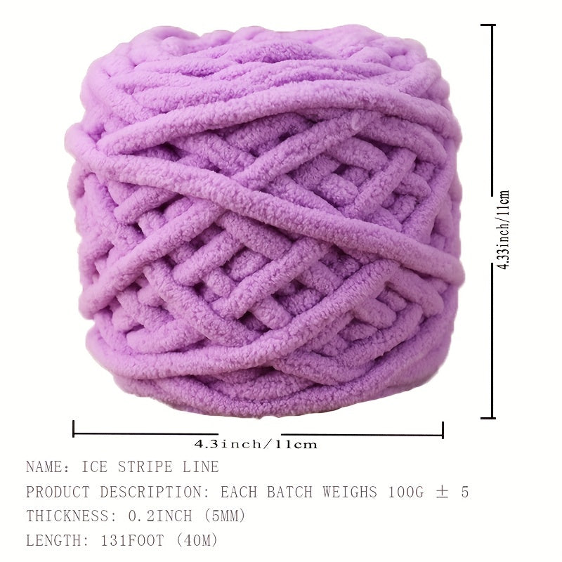 1bag Lover Scarf Material Bag Ice Bar Thick Wool Ball Suitable For DIY Weaving