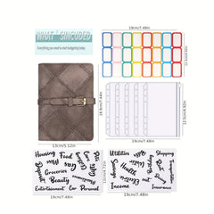 Budget Binder A6 Business Cash Budget Financial Planner With Zipper Envelopes