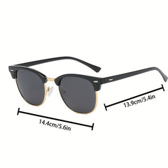 Retro Men's Polarized Sports Sunglasses UV Protection for Cycling Fishing