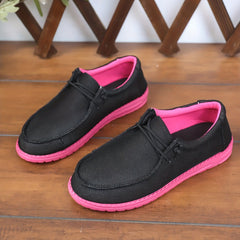 Women's Lightweight Comfortable Walking Shoes Non slip Outdoor Lazy Shoes