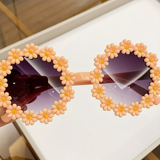 Fashionable Sunshade Wreath Sunglasses For Girls
