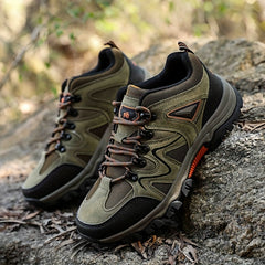 Men's Platform Hiking Sneakers Non Slip Outdoor Shoes