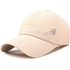 Men's Outdoor Sunshade Peaked Cap Quick Dry Baseball Cap