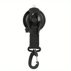 Heavy Duty Suction Cup Anchor with Securing Hook for Camping Tarp