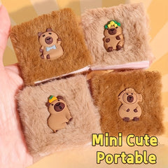 2pcs Capybara Colorful Notebook Set Cute Bean Book Pocket-sized P