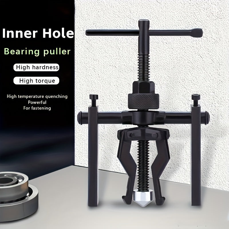 3 Jaw Pilot Bearing Puller Heavy Duty Set Gear Extractor Internal External Tool
