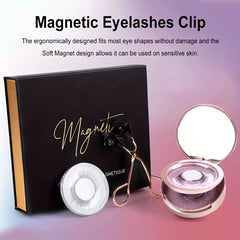 3 Pairs Magnetic Eyelashes Kit with Applicator Natural Look False Eyelashes