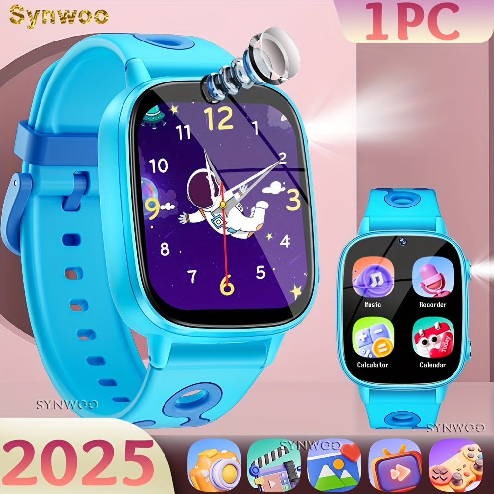 Synwoo Kids Smart Watch Full Touch Control 26 Games LED Flashlight Waterproof