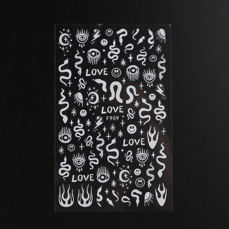 3D Self-Adhesive Nail Decoration Decals for DIY Nail Art