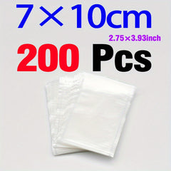 200Pcs PVA Bags Carp Fishing Tackle Fast Dissolving No Residue