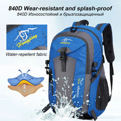 40L Men Backpack Travel Pack Outdoor Mountaineering Hiking Camping Backpack