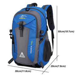 40L Men Backpack Travel Pack Outdoor Mountaineering Hiking Camping Backpack