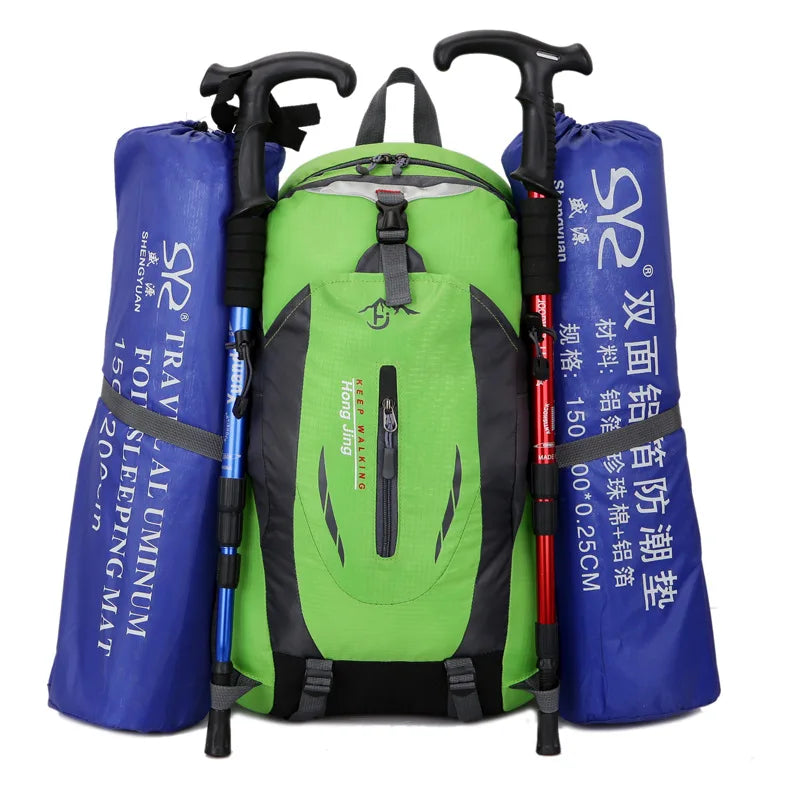 40L Outdoor Climbing Backpack Rucksack Waterproof Sports Bag
