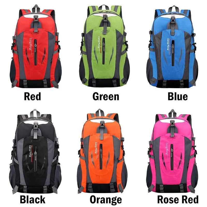 40L Waterproof Backpack for Travel Sports Camping Hiking