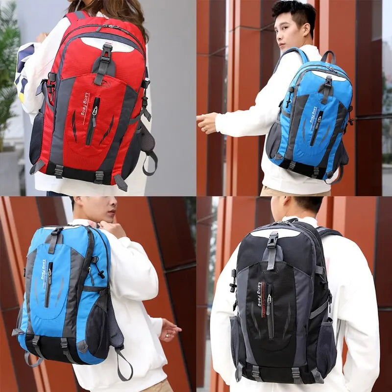 40L Waterproof Backpack for Travel Sports Camping Hiking
