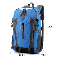 40L Waterproof Backpack for Travel Sports Camping Hiking