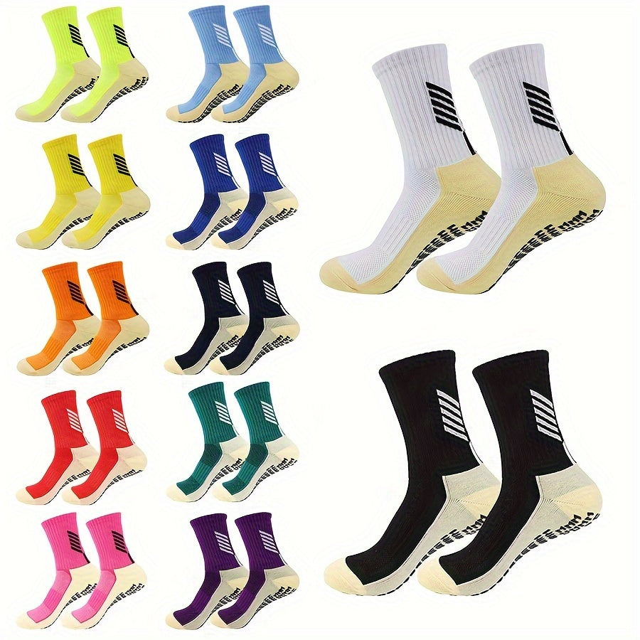 Striped Print Sports Socks & Leg Warmers