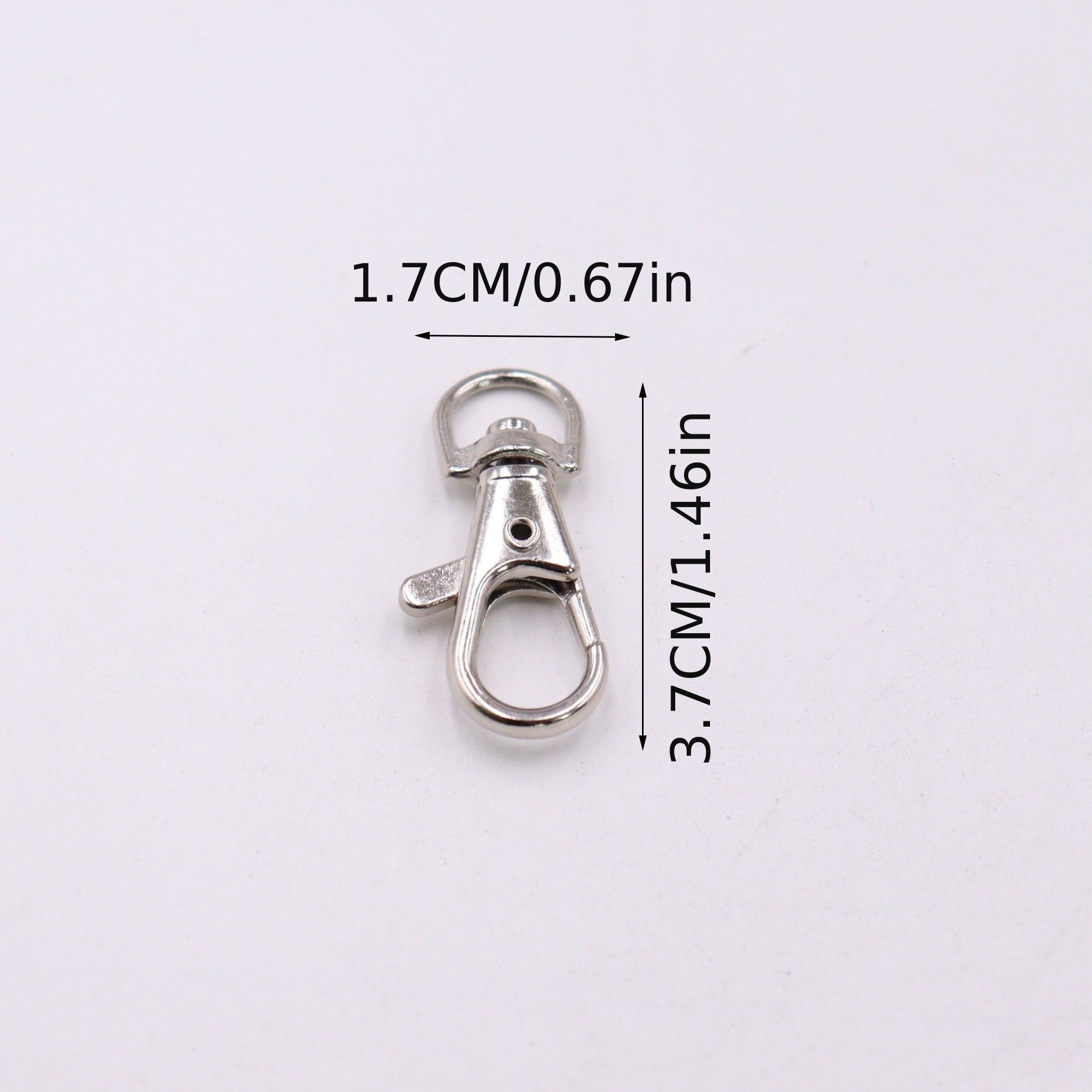 50pcs Vintage Lobster Clasp Pendants DIY Jewelry Accessory