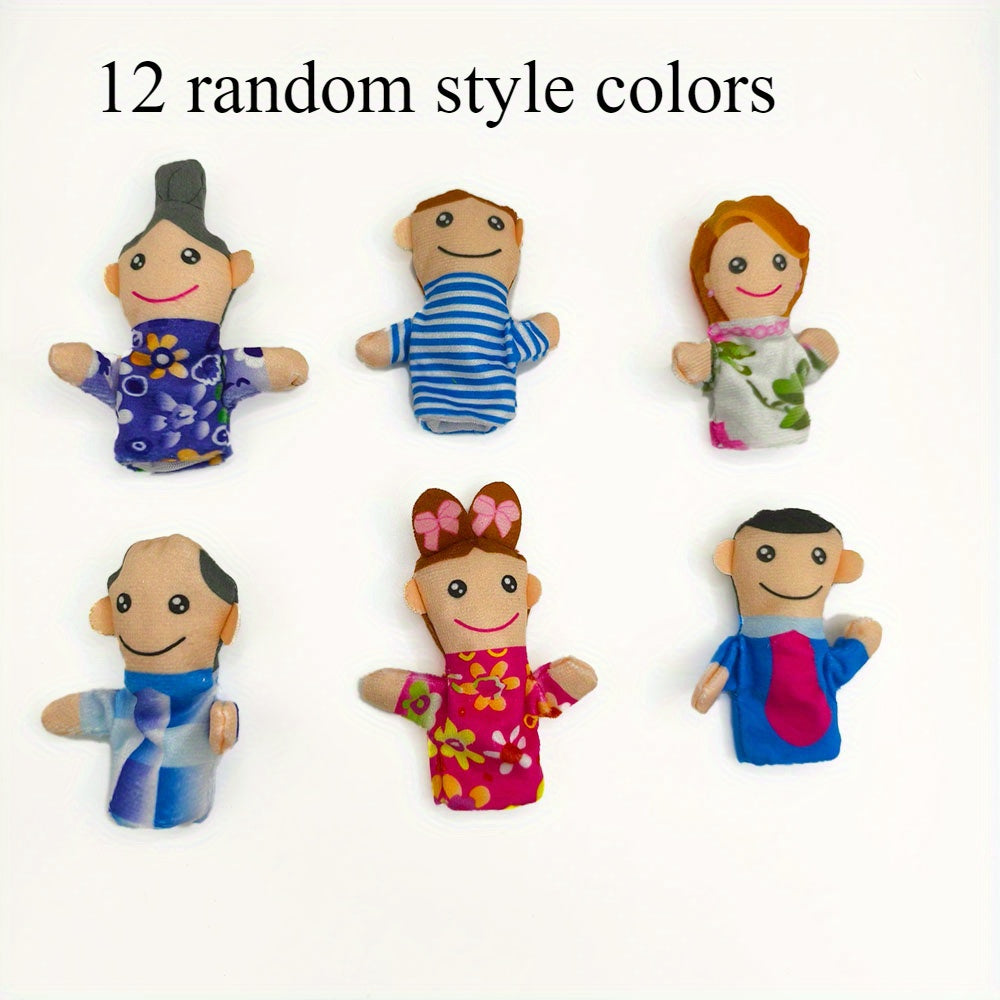 Rainbow Finger Puppets Role Playing Costume Set