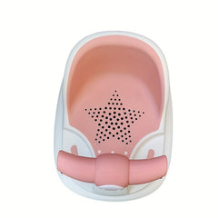 Secure Baby Bath Seat with Non-slip Stool