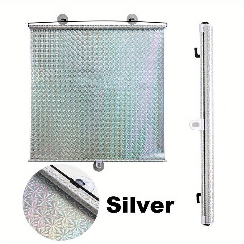 1pc Automatic Roller Blinds for Car Bedrooms Kitchen Office Window