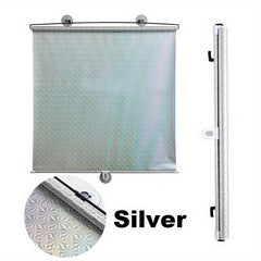 1pc Automatic Roller Blinds for Car Bedrooms Kitchen Office Window