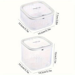 Waterproof Hair Accessory Organizer Box with Lid