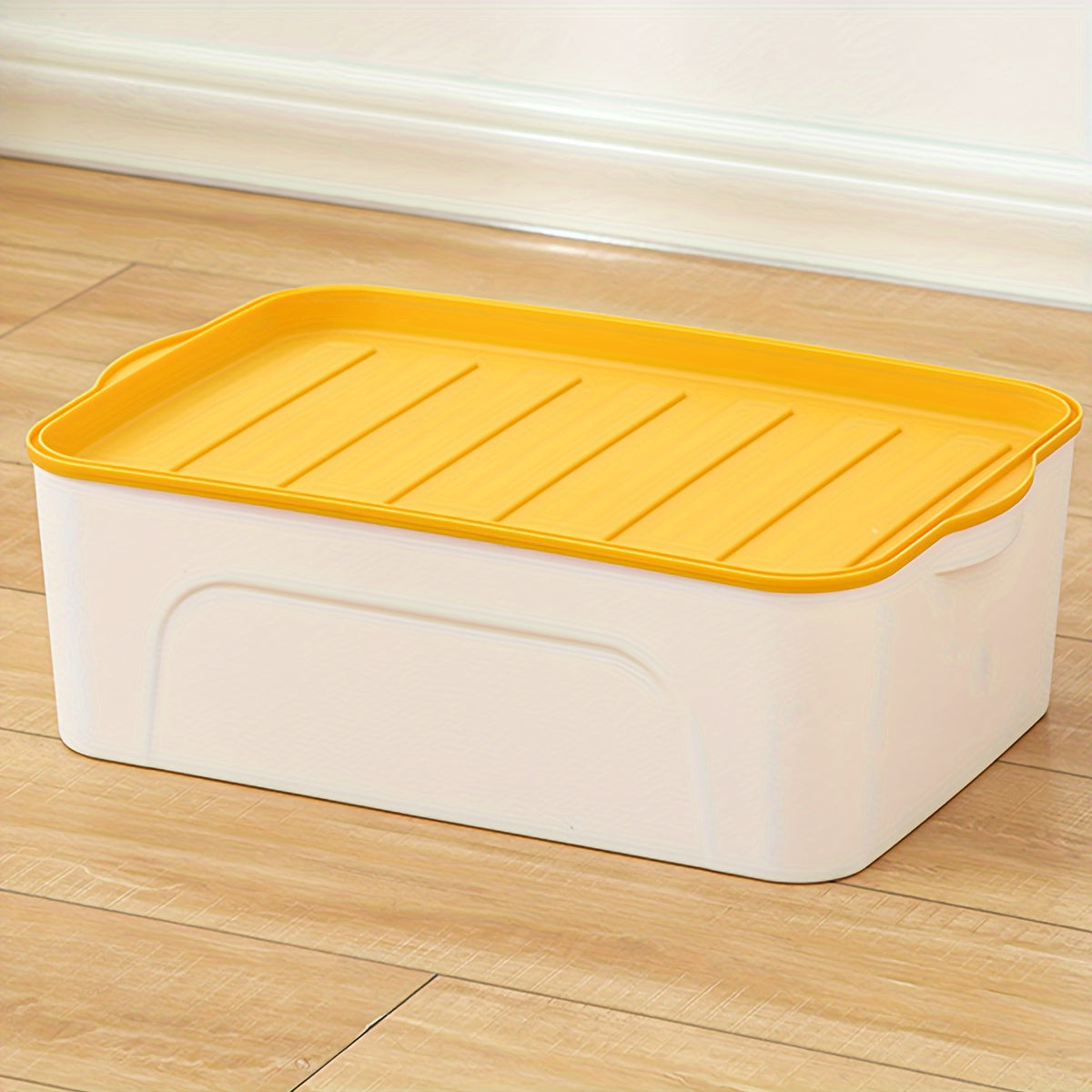 Plastic Storage Box with Lid Large Capacity