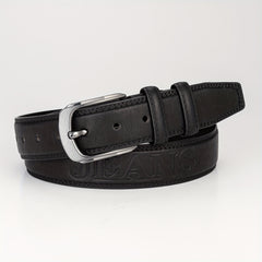 Men's Pin Buckle Belt PU Leather Belt Jeans Pants Waist Strap