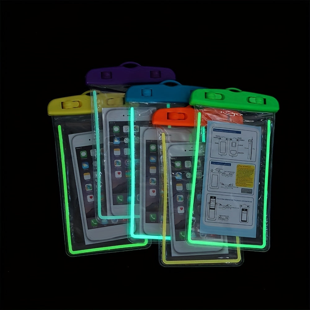 Waterproof Phone Bag Detachable Lanyard Dry Bag Swimming Diving Beach