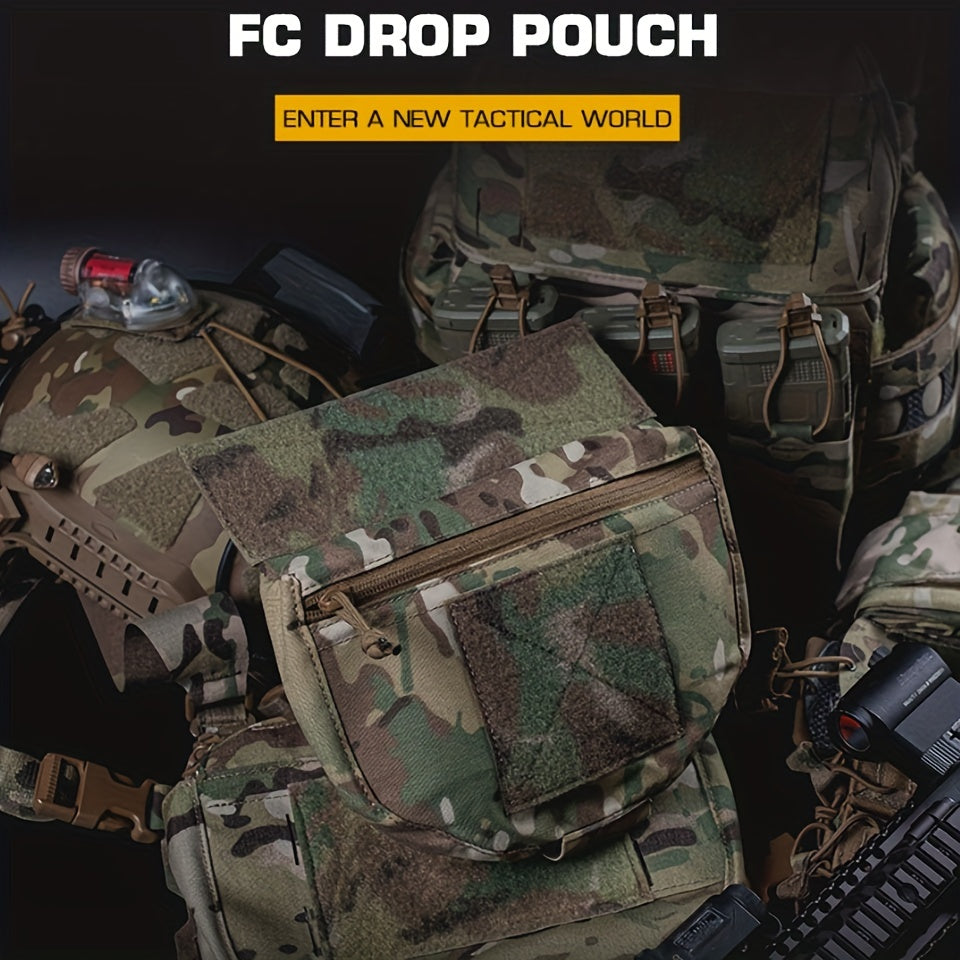 Outdoor FC Drop Dump Pouch with Hook & Loop Carrying Kit Bag