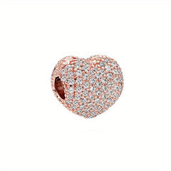 PAN Rose Golden Artificial Diamond Beaded Cartoon Sheep Rabbit Camera Flower DIY