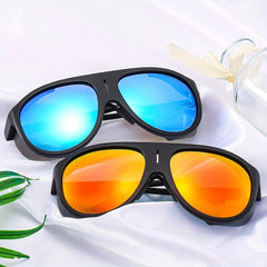 Red Classic Wayfarer Sunglasses 100 UV Protection