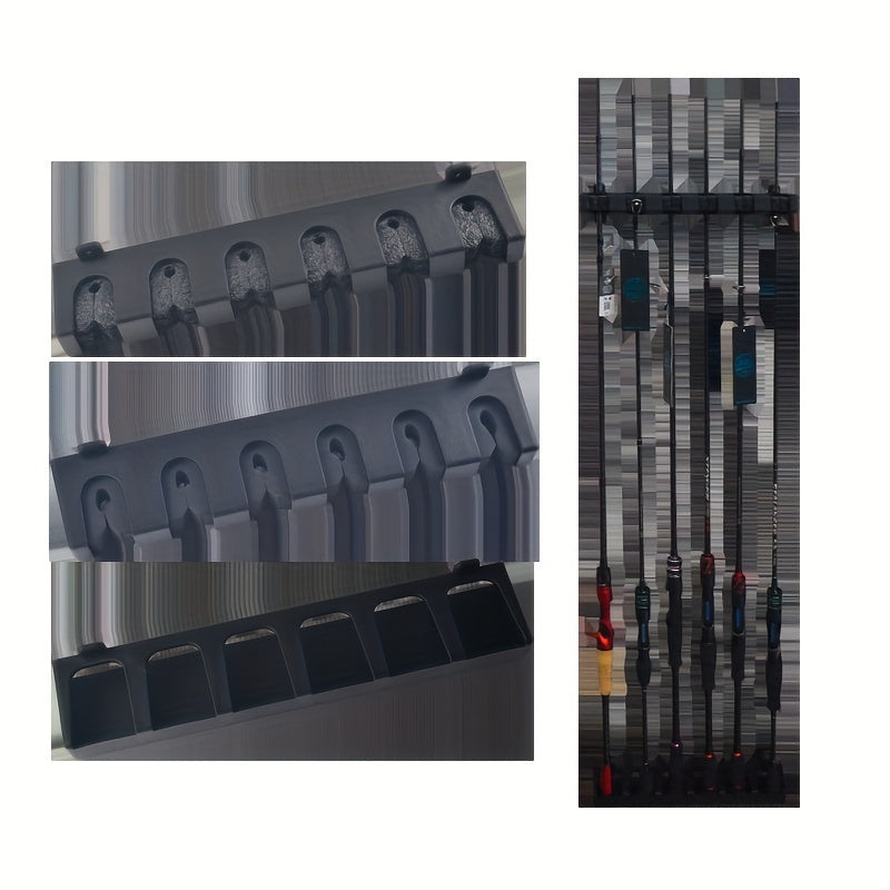 Wall Mounted Fishing Rod Holder