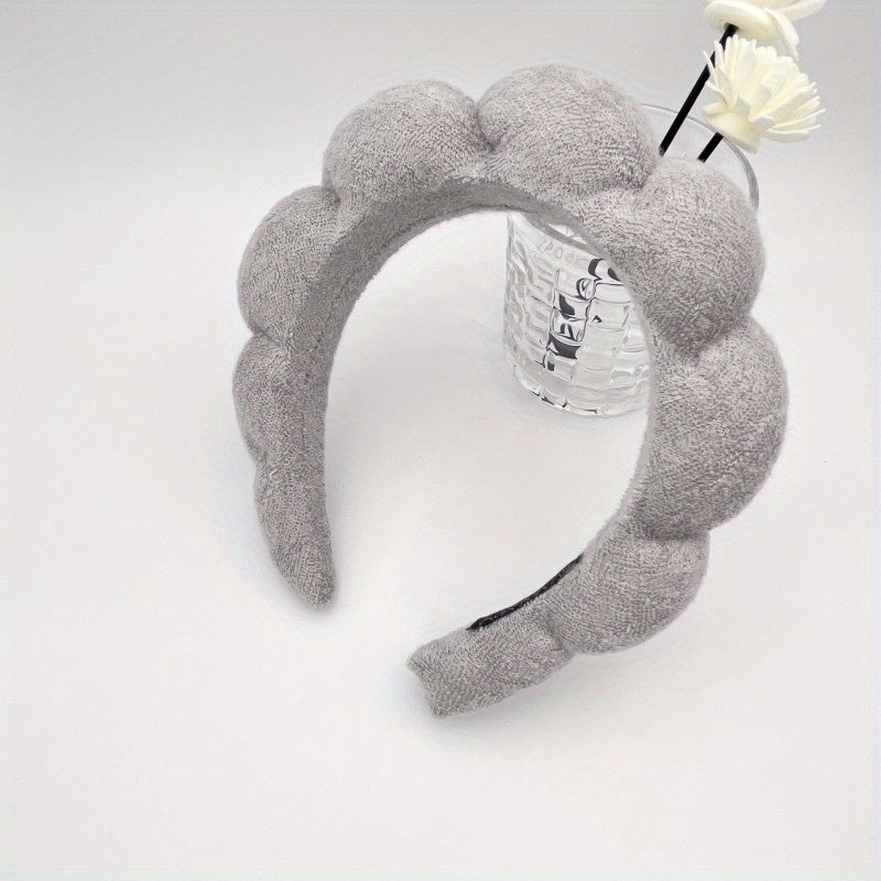 Women's Hairband Towel Velvet Headband Sponge Headband