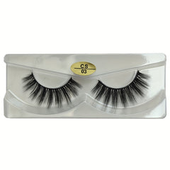 20 Pairs 3D Mink Lashes Set with Glitter Boxes for Makeup & Special Occasions