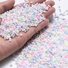 Macaron Glass Seed Beads Matte Small Pony Beads for Jewelry Making DIY Craft
