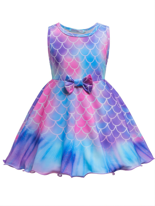 Kids Mermaid Princess Dress