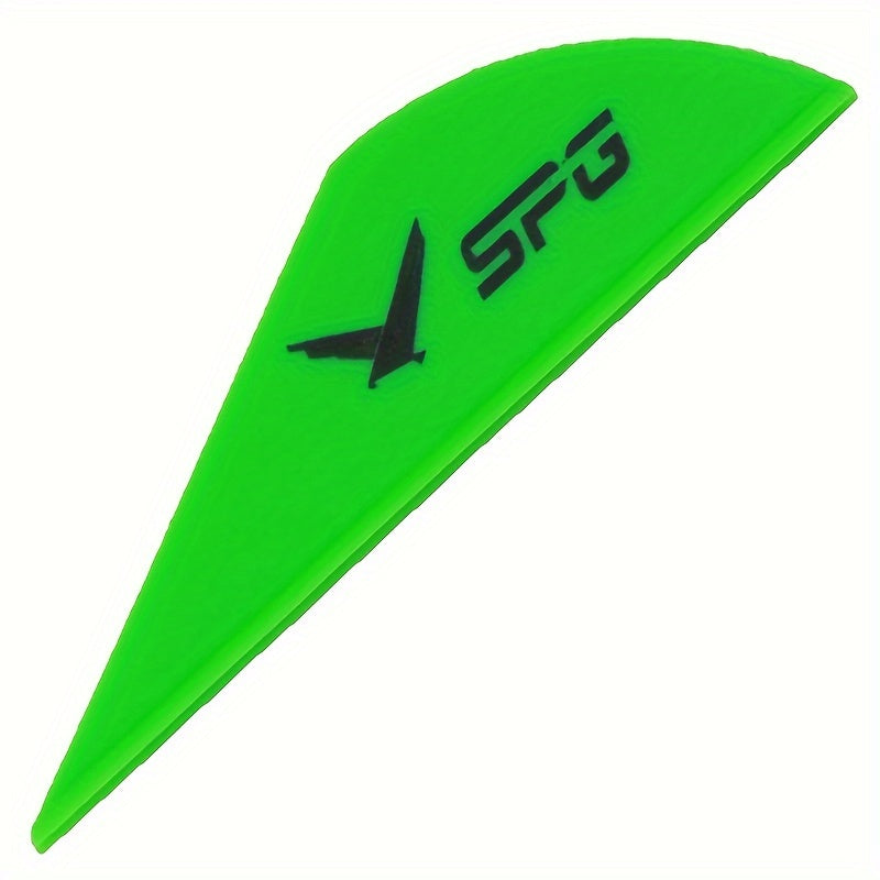 12pcs Archery Arrow Feather Durable Rubber Arrow Feather DIY Multiple Colors