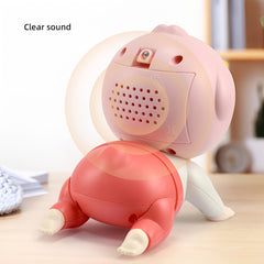 Duck Head Cover Doll Toy for Toddlers Pink Yellow