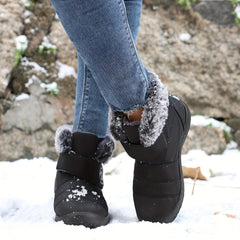 Women's Non-slip Snow Boots Comfortable Warm Hiking Shoes