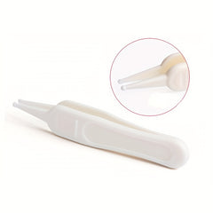 5pcs Round Head Safety Booger Clips Baby Care Tweezers