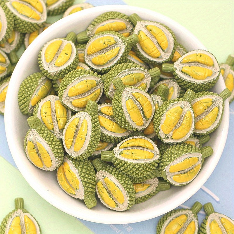 3D Fruit King Durian Resin Game DIY 8pcs