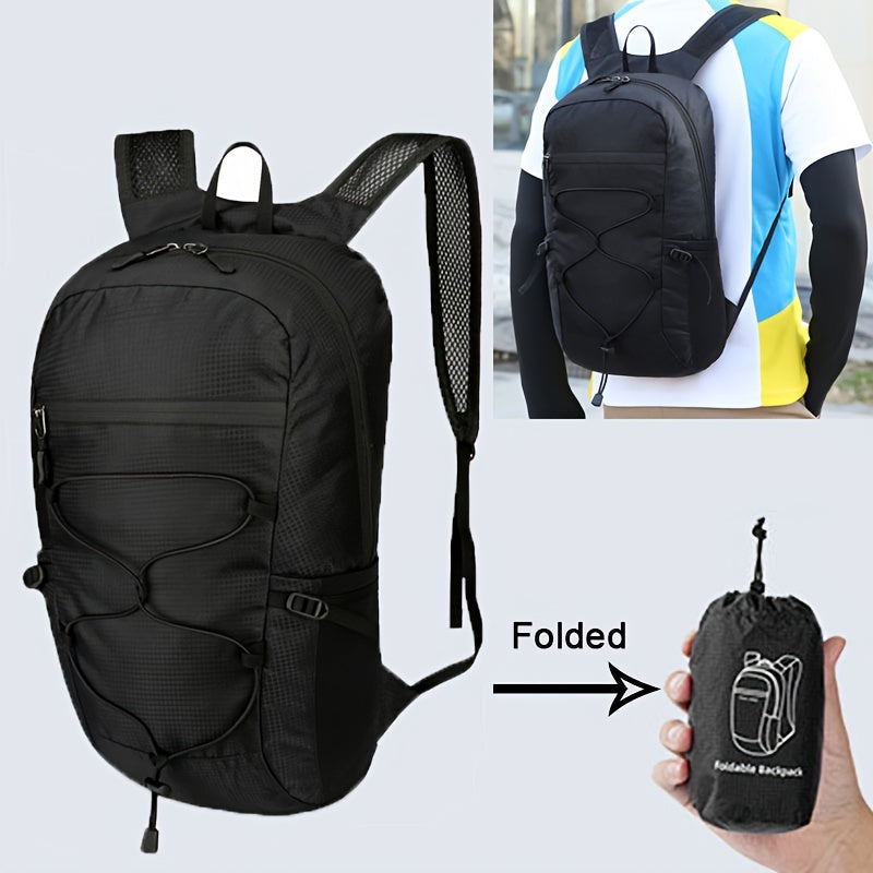 Lightweight Foldable Hiking Backpack Waterproof Large Capacity Travel Bag
