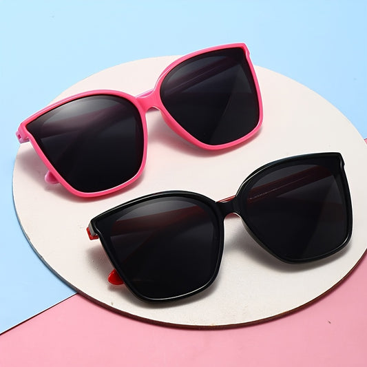 Kids Polarized Square Frame Sunglasses UV Protection